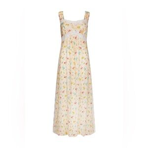 Spell Fleur Slip Dress Macaroon